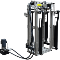 Double Headgate Auto Catch & Hydraulic Swing Back