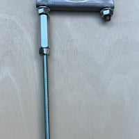 bear bar electric fence standoff clamp on hardware steel pipe