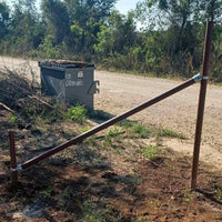 Bullet Fence Steel Pipe N-Brace Kit