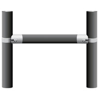 Bullet Fence Steel Pipe H-Brace Kit
