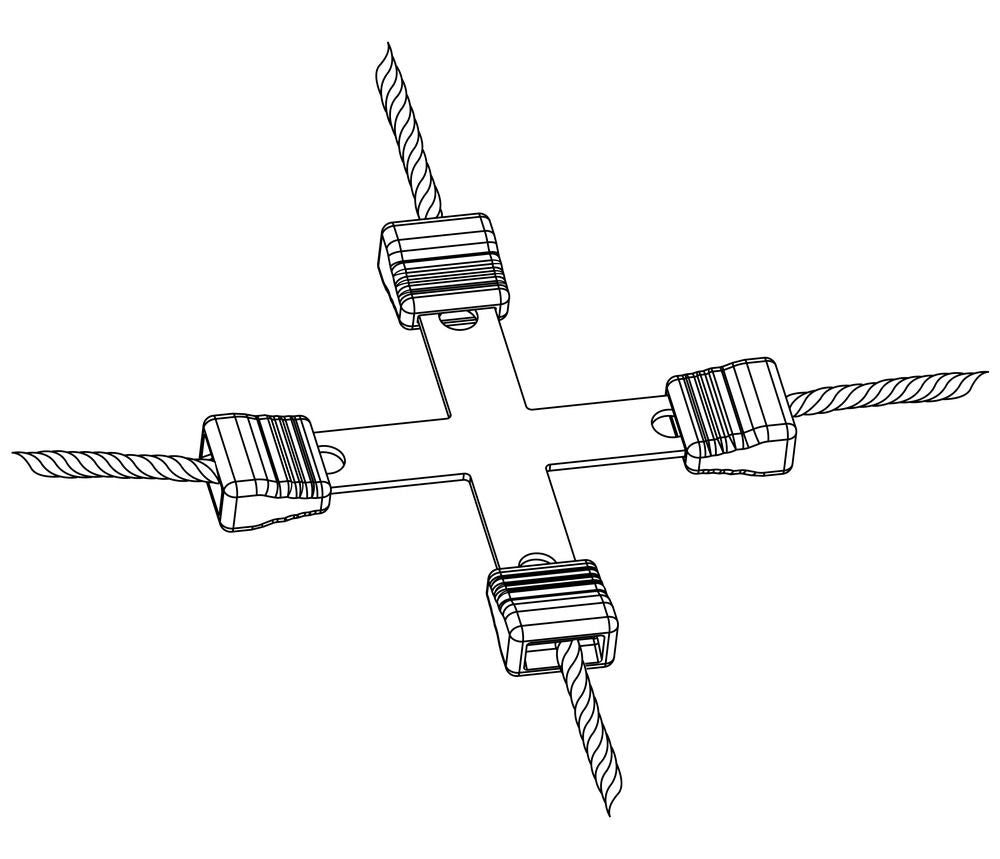 Litzclip® Wire Cross-Connector 5 pkg
