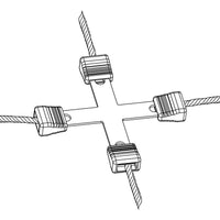 Litzclip® Wire Cross-Connector 5 pkg