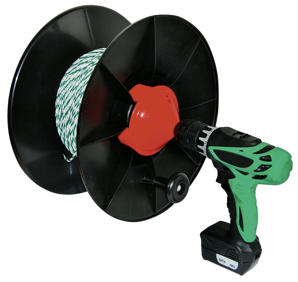 Electrical fence conductor reel