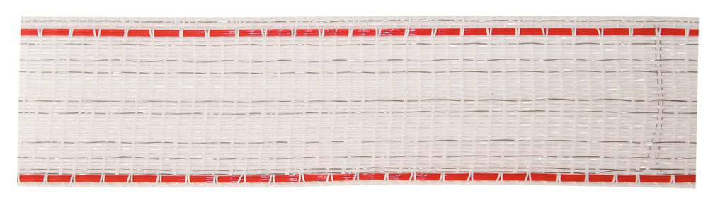 Corral PROFI Fencing Tape 40mm x 200m, white/red