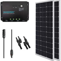 200 WATTS 12 VOLTS MONOCRYSTALLINE SOLAR BUNDLE KITS