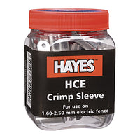 Hayes HCE Electric Connect Crimp Sleeves 50 Jar