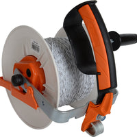 Gallagher Geared Reel Prewound 400m Turbo wire