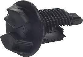 Gallagher Rod Post Screw-on Claw Insulator (with locking tab) 25/Bag Close Up