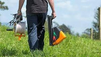 Gallagher S400 Portable Solar Fence Energizer Setup