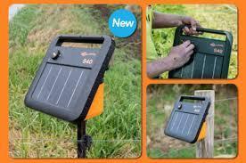 Gallagher S40 Portable Solar Fence Energizer 0.4 Joules