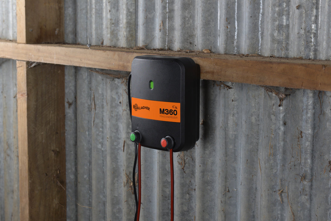 M360 Gallagher Fence Energizer Wall Mounted