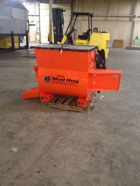 EZG 12 cu ft Mobile Mud Hog