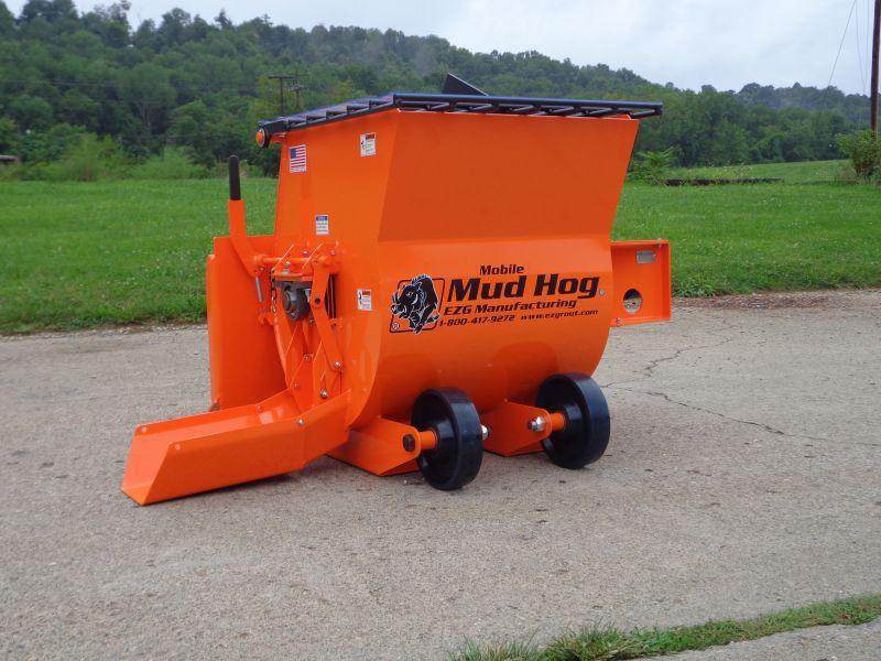 EZG 9 cu ft Mobile Mud Hog