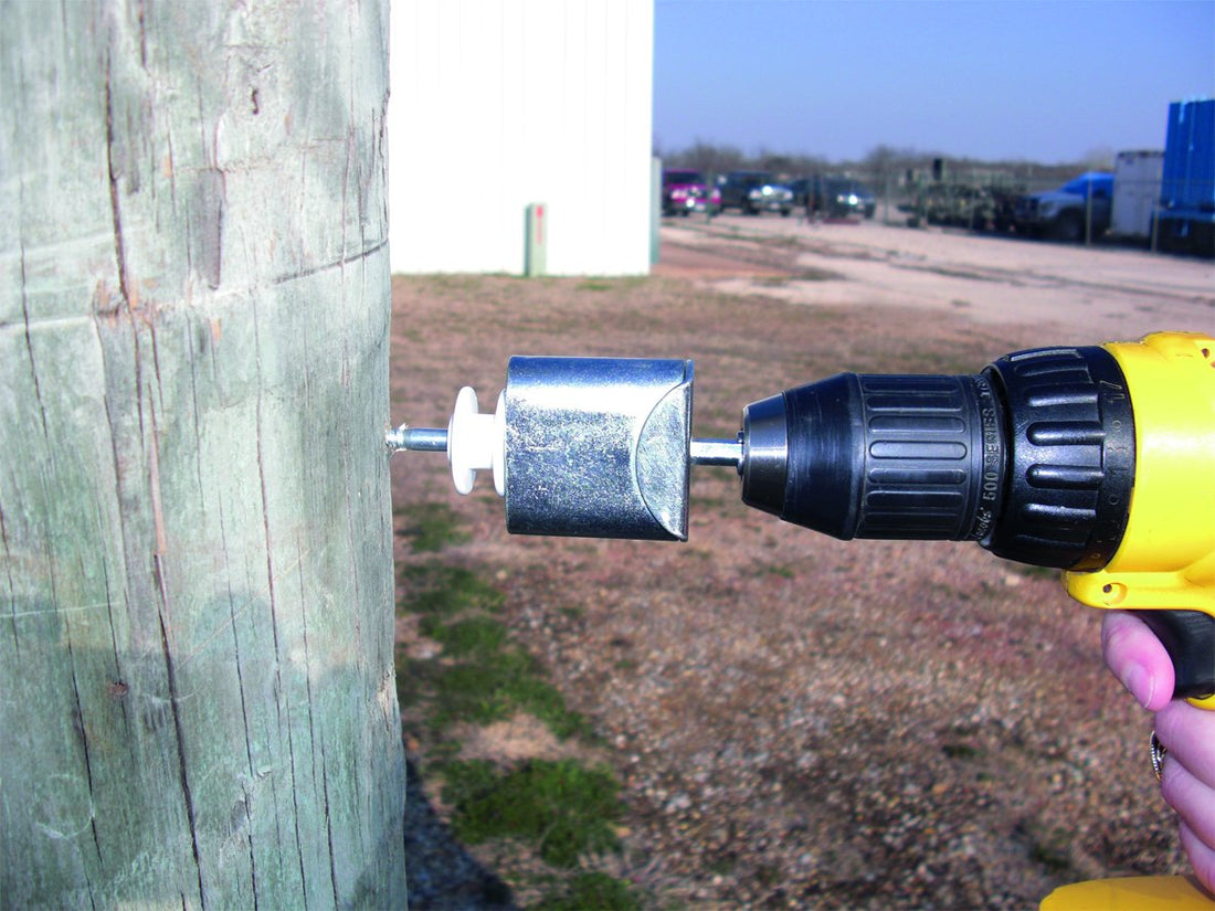 Patriot Metal Drill Chuck for Insulator Screw On Ring Insulators