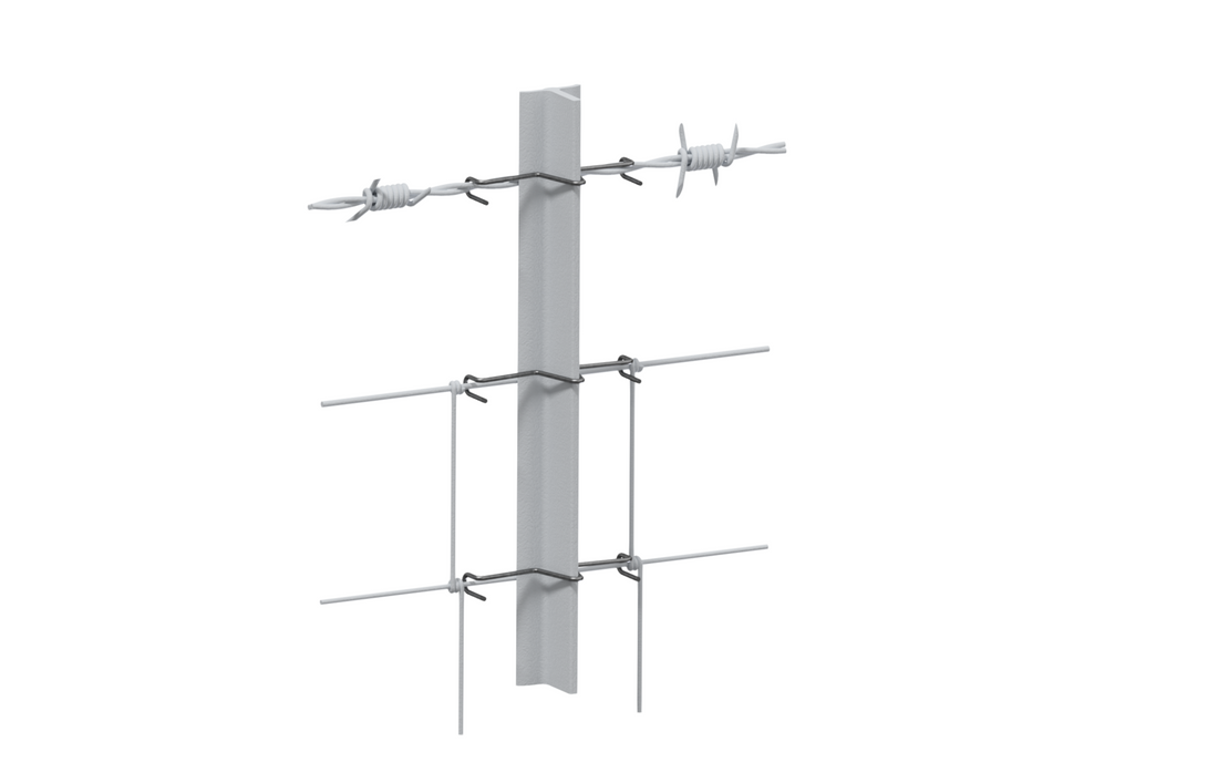 LockJawz Spring Wire T Post Clips (50pkg)