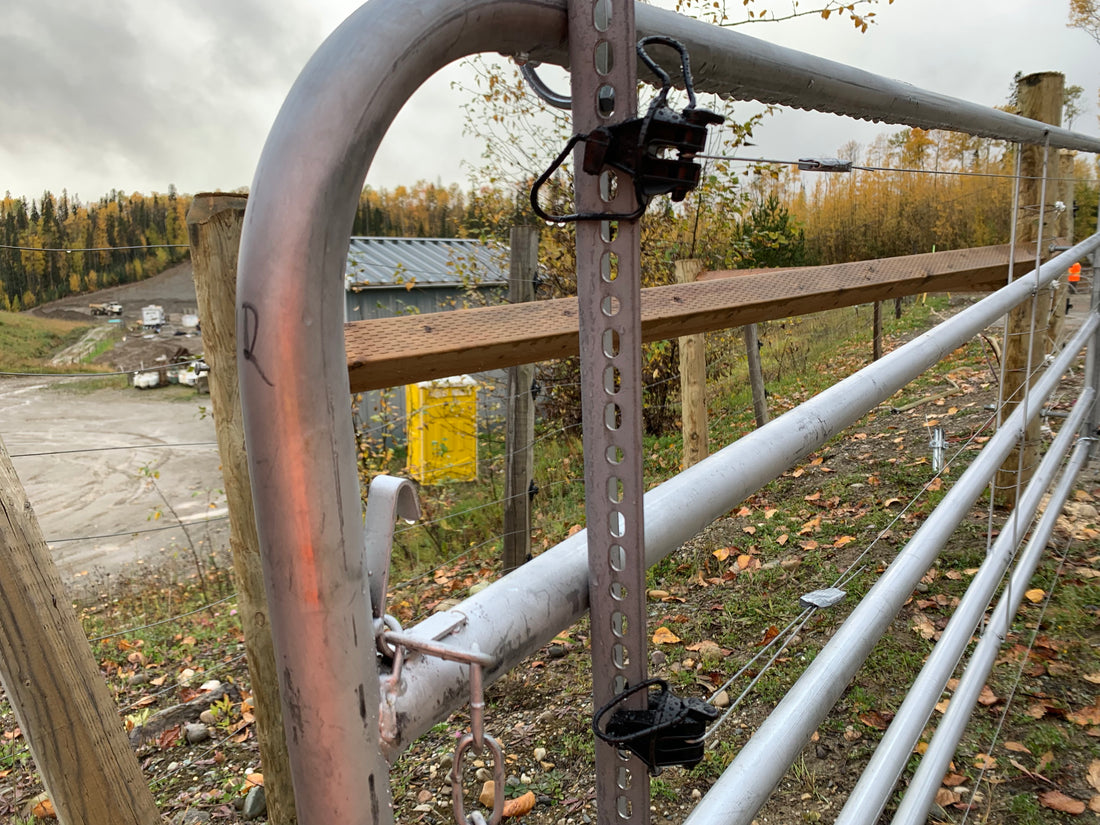 Electric Pipe Gate bracket