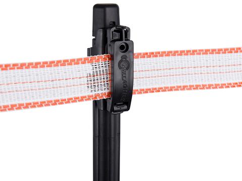 Insulated Line Post 40mm Tape Clip 20/pkg