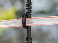 Insulated Line Post 40mm Tape Clip 20/pkg