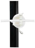 Gallagher Equi Pinlock Steel Post Insulator 25/Bag