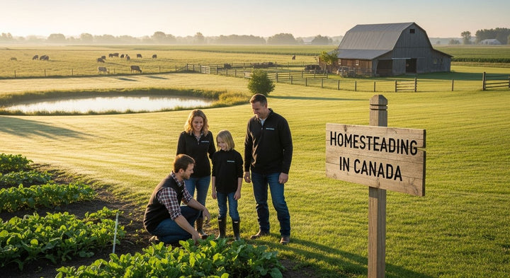 Canadian rural homestead