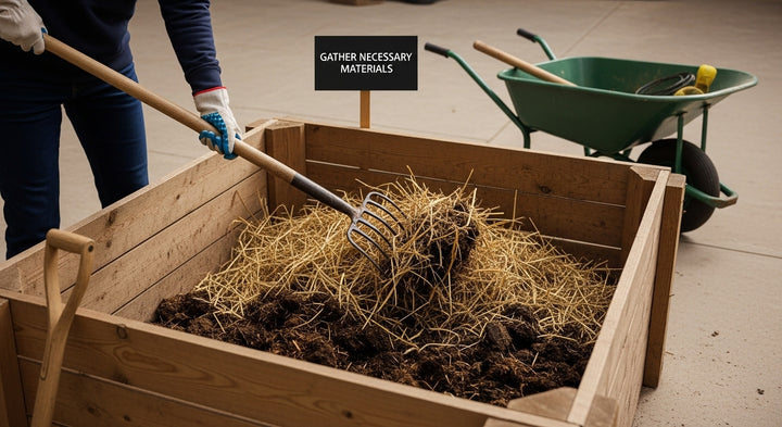 composting manure preparation