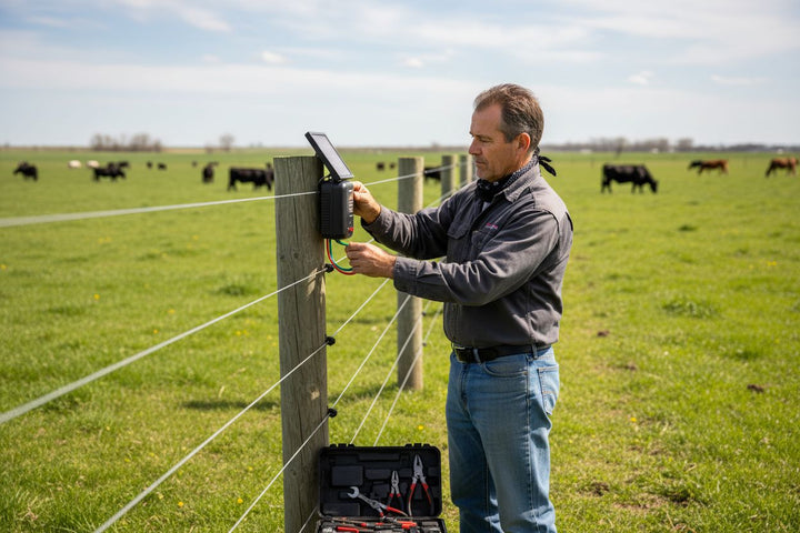 solar fence installation