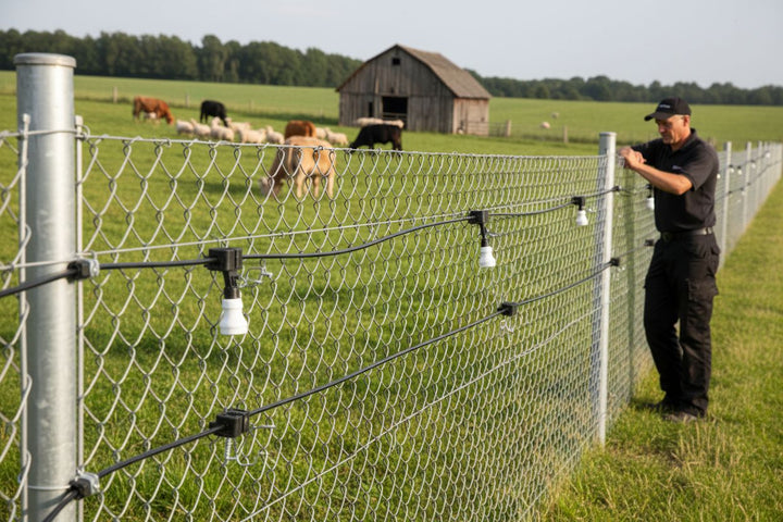 chain link electric fence insulators