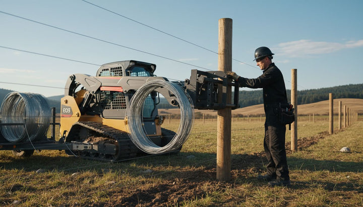 skid steer fencing attachments hero header image