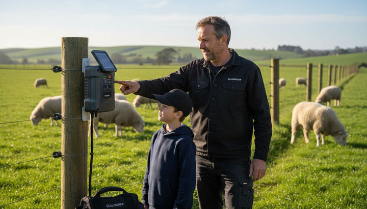 Gallagher electric fence