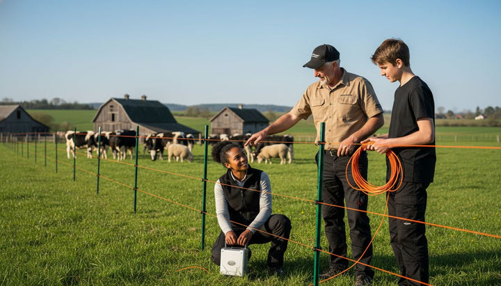 gallagher electric fence setup