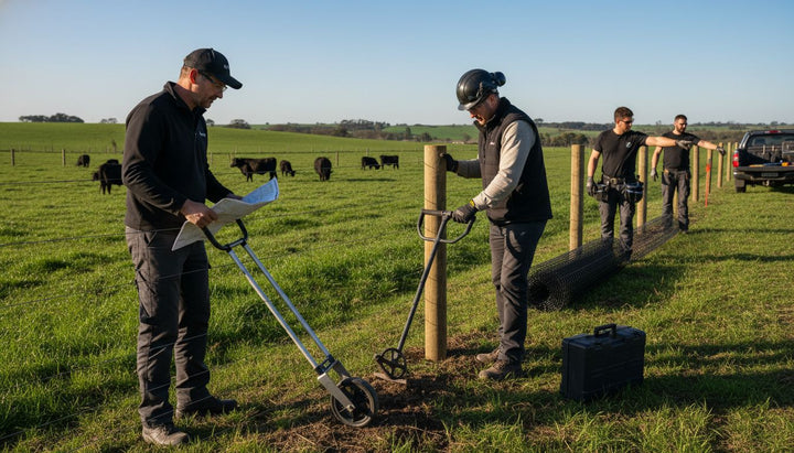 farm fence construction