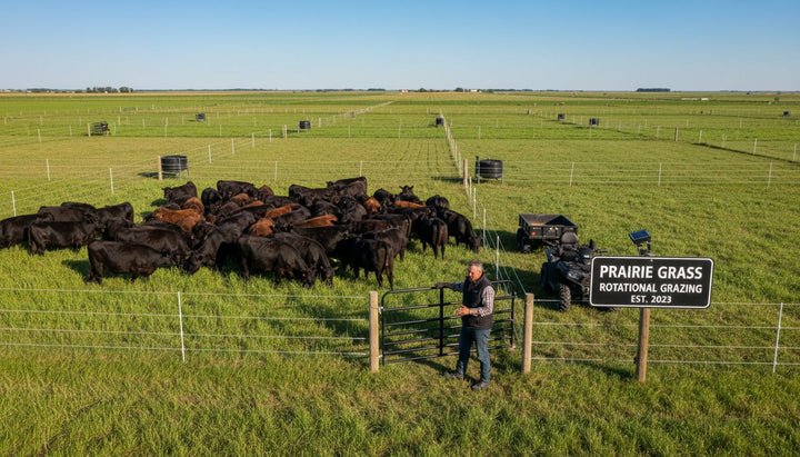 rotational grazing pasture
