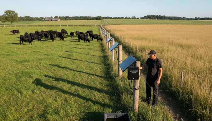 solar fence installation