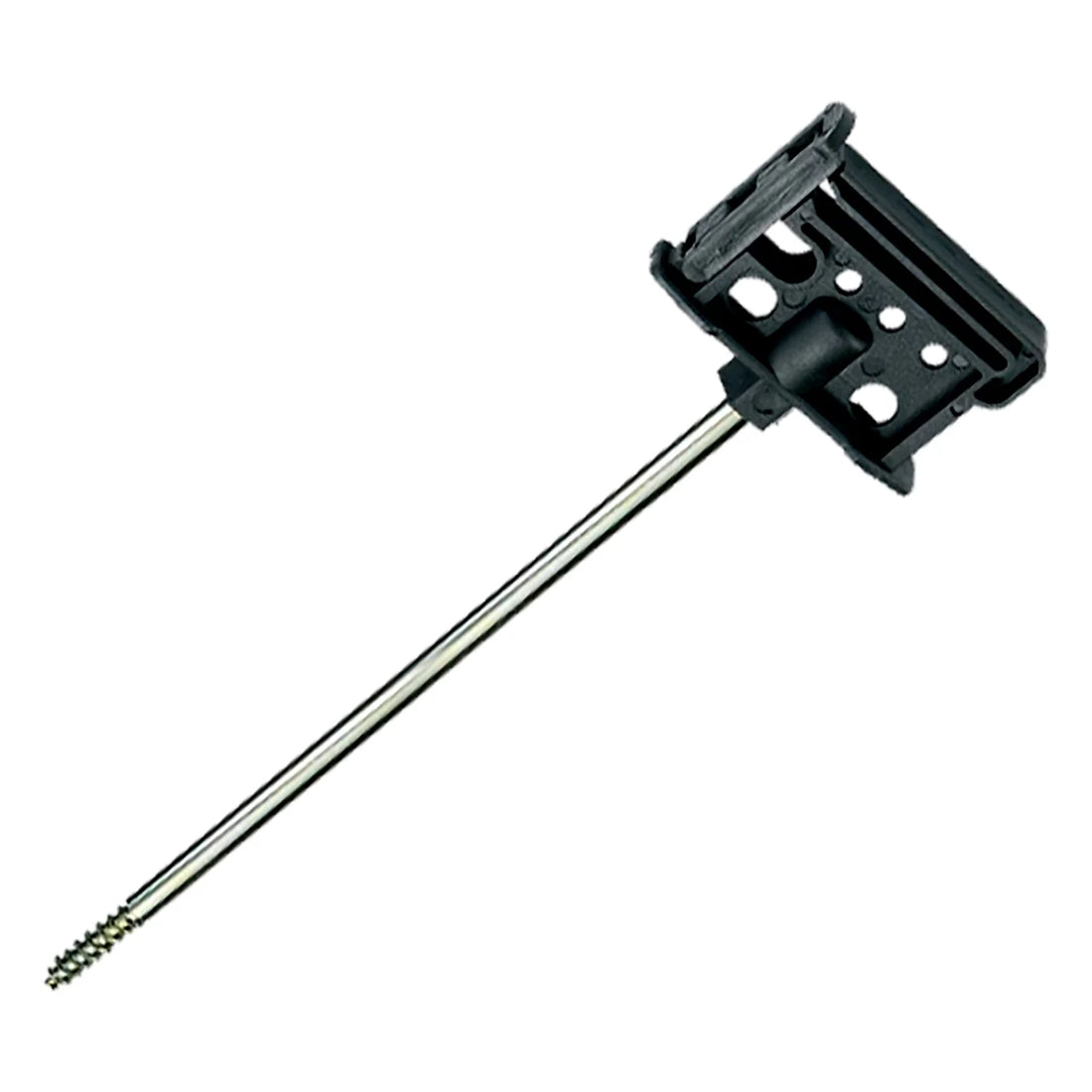 Corral wood post offset insulator for tape and rope 10 pkg