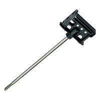 Corral wood post offset insulator for tape and rope 10 pkg