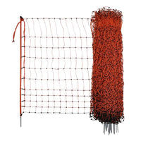 Corral Poultry Electric Netting Orange 1.12m X 50m