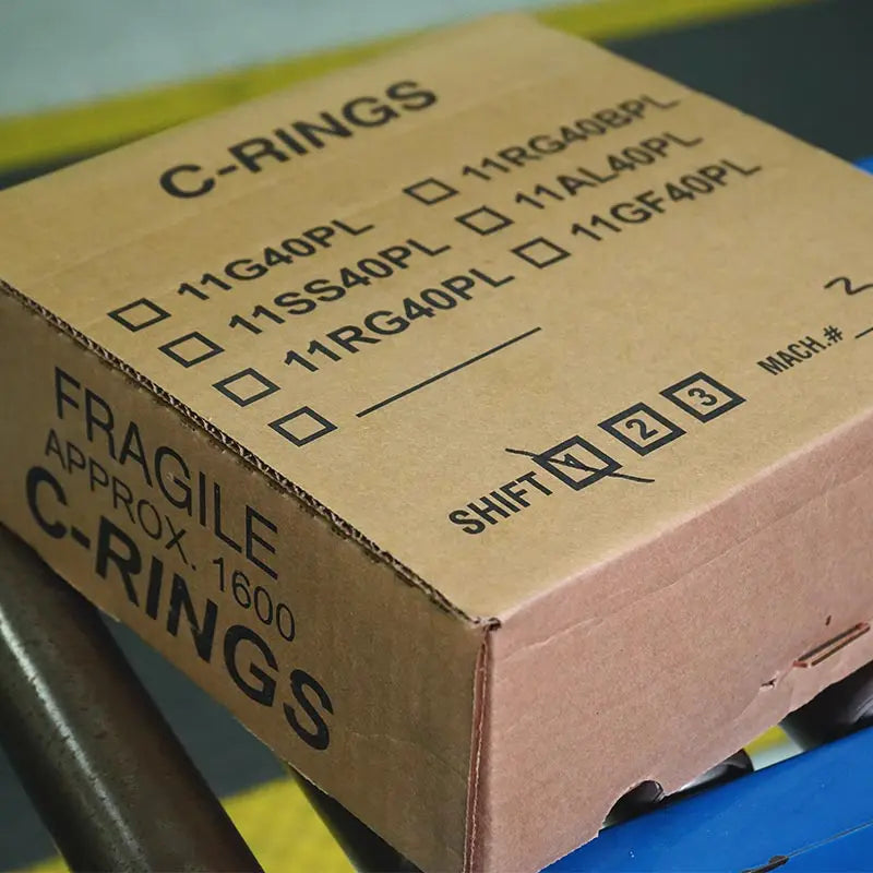 Gabion Hog C-Rings 11-ga High Tensile Galvanized Steel 1600 Box