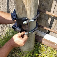 Pro Mount XL Wood Post Gate Mounting System