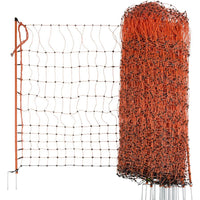 Corral Poultry Electric Netting double Prong Orange 106cm X 50m