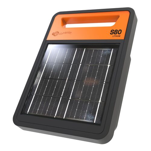 Gallagher S80 Lithium Solar Fence Energizer 0.80 Joules