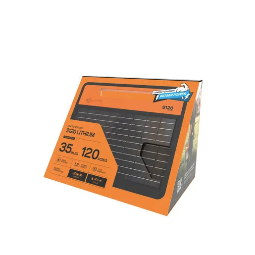 Gallagher S120 Lithium Solar Fence Energizer 1.2 Joules