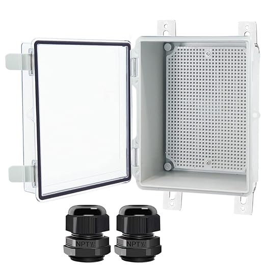 Clear cover security box