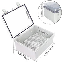 Clear cover security box