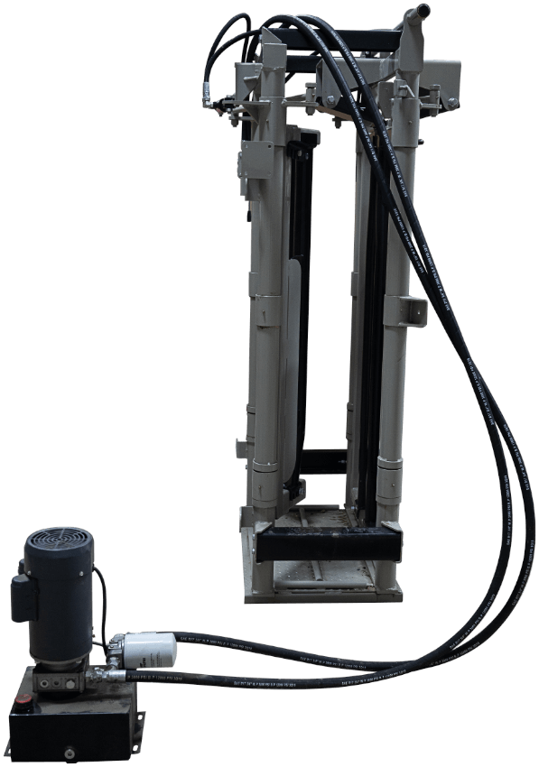 Double Headgate Auto Catch & Hydraulic Swing Back