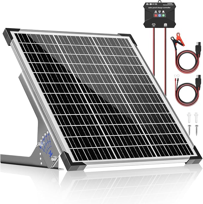 50W 12V Solar Panel Kit