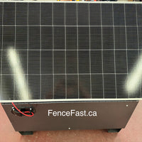 Energizer Security Box with mounted solar panel