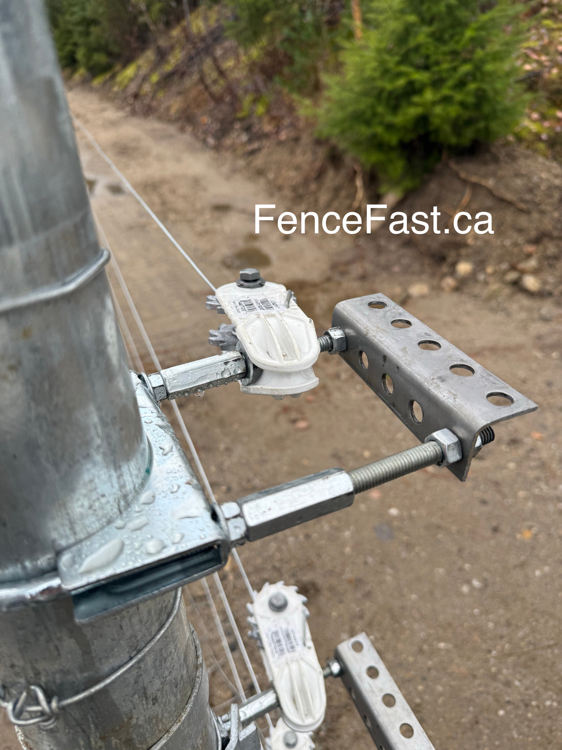 Pipe Terminal Electric Fence Standoff Kits