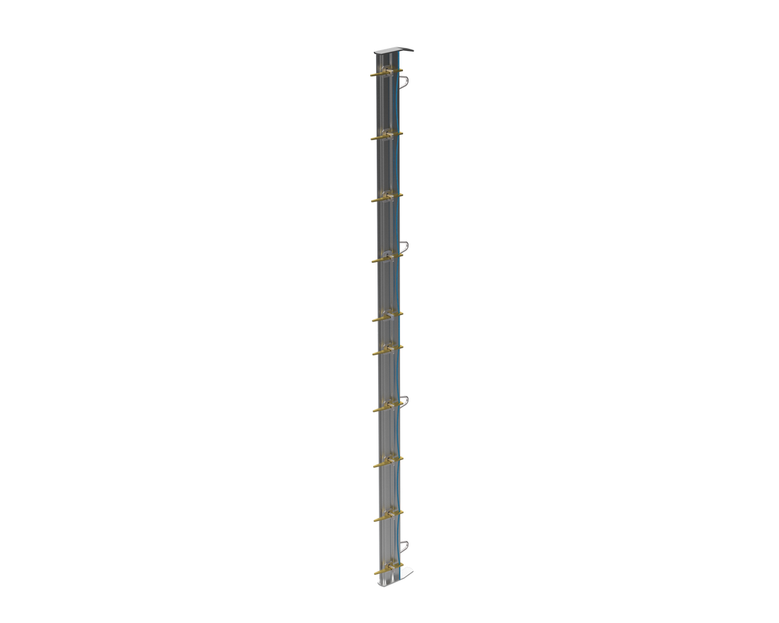 Strainer Board Wedge Clamp 2600mm (102")