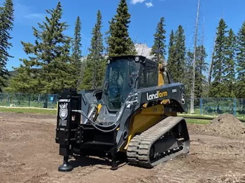 Skid Steer Loader Post King Hammer