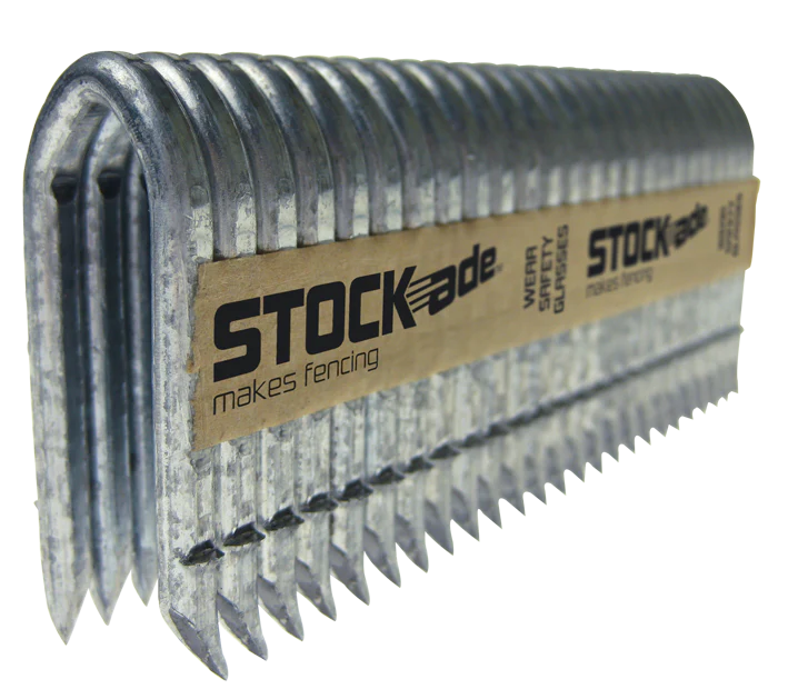 STOCKade ST400 PNEUMATIC 4mm (9 gauge) 1 3/4" Barbed Fence Staples